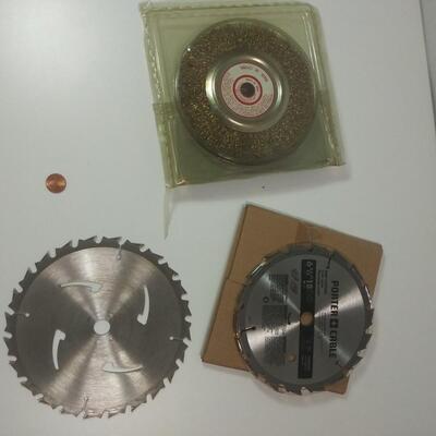 #307 Misc Saw Blades - Wheel brush