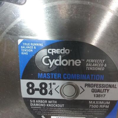 #337 Cyclone 8-8 1/4 Saw Blades