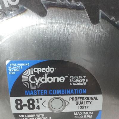 #337 Cyclone 8-8 1/4 Saw Blades