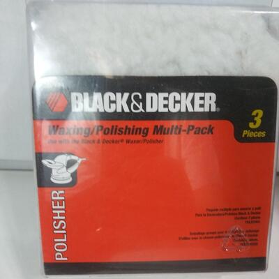 #339 2 - Black & Decker 3-pack Waxing/Polishing multi-pack