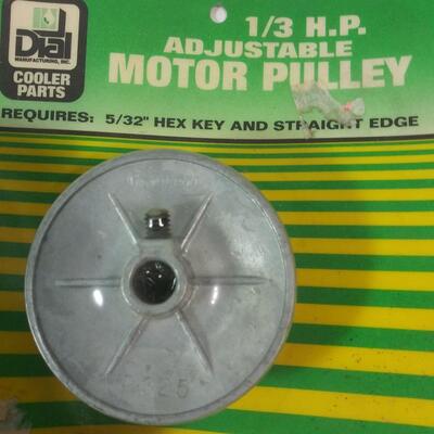 #367 4 - Motor Pulleys
