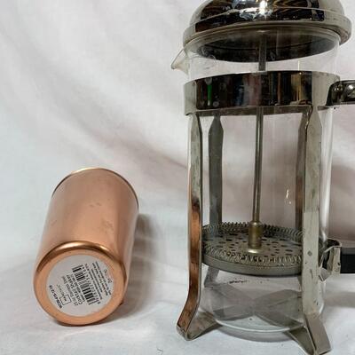 #401 Drink Shaker and Coffee Press