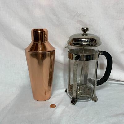 #401 Drink Shaker and Coffee Press