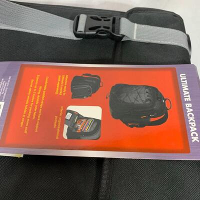 #408 Back Pack and Brief Case