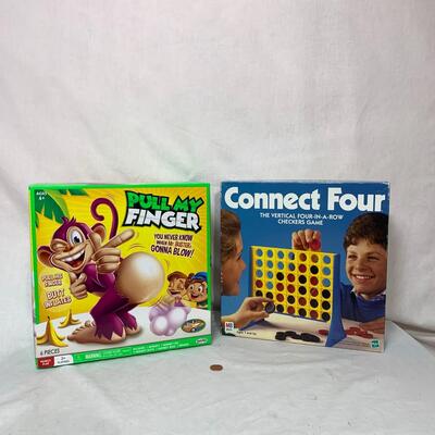 #412 Connect Four & Pull my Finger Games