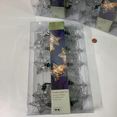 #443 4 - Star Garden Light Set