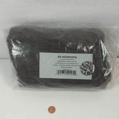 #457 12 Pair Industrial Work Gloves