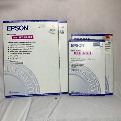 #461 4 - Package Epson Inkjet  Paper