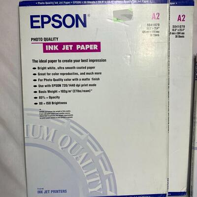 #461 4 - Package Epson Inkjet  Paper