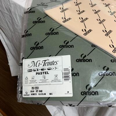 #463 Large Selection Colored Mat Paper