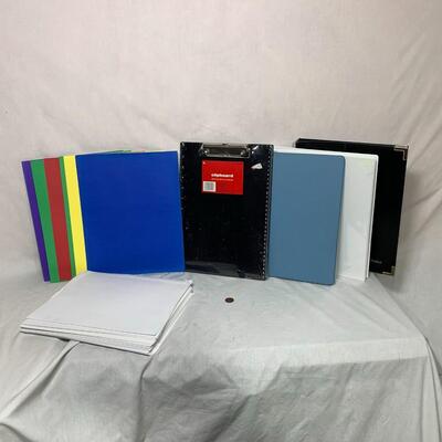 #465 Binders & Folders & Clipboard