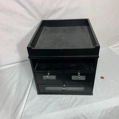 #470 Desktop Organizer w/3 drawers