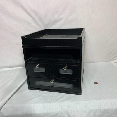 #470 Desktop Organizer w/3 drawers