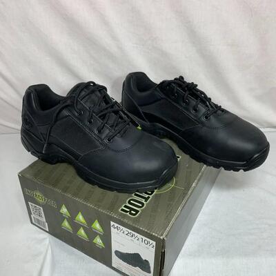 #479 Intereceptor Black Shoes Size 10-1/2