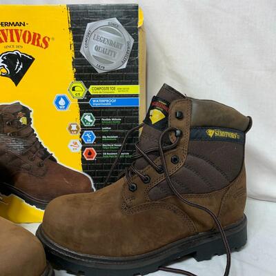 #481 Herman Survivors Size 11 Hiking Boots