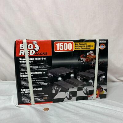 #495 Snowmobile Roller Set with Straps