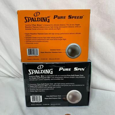 #496 24 Spalding Golf Balls