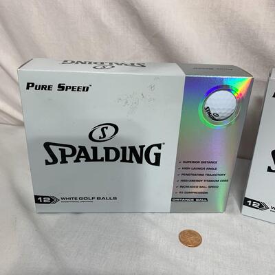 #500 24 Spalding Golf Balls