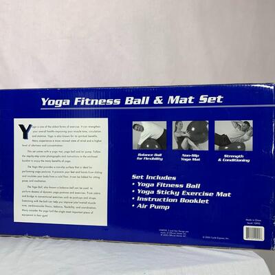 #506 KickBox Boot Camp & Yoga Fitness Ball
