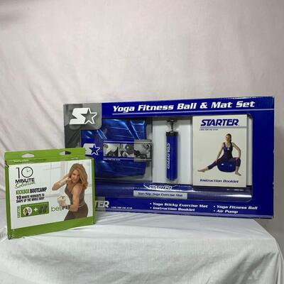 #506 KickBox Boot Camp & Yoga Fitness Ball
