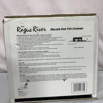 #513 Roge River Deluxe Car Top Carrier