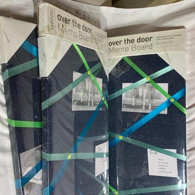 #520 3 - Large Over the Door - Memo Board