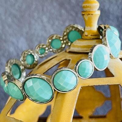 Lot 155 Imitation Turquoise Bangle Bracelet