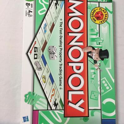 Monopoly the fast speed die