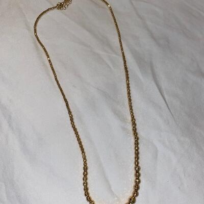 10 k yellow gold necklace