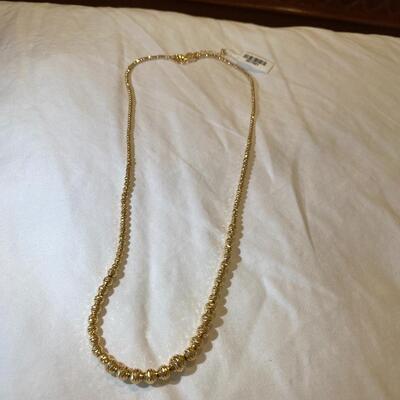 10 k yellow gold necklace