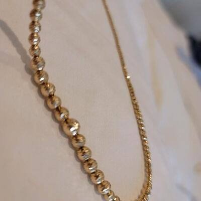 10 k yellow gold necklace