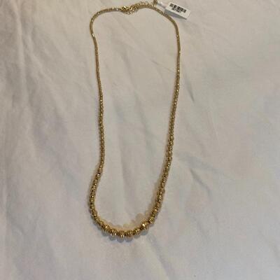 10 k yellow gold necklace