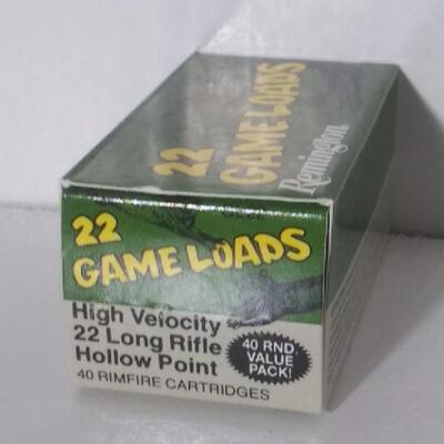 # 652  80 22LR Game Loads High Velocity 22LR Hollow Point Rimfire Cartridges
