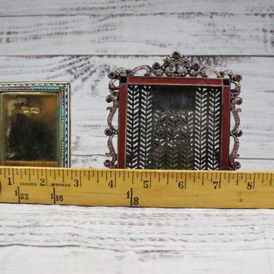 Lot of Miscellaneous Small Decorative Picture Frames
