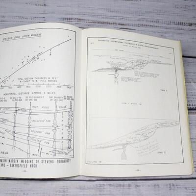 Vintage Geology Guide Book with Fold Out Maps
