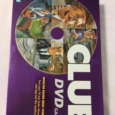 Clue DVD board game