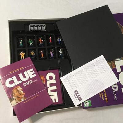 Clue DVD board game
