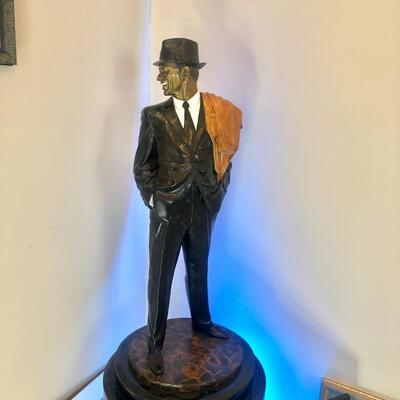 Frank Sinatra bronze statue 36/500 1999 by Sean Joyce