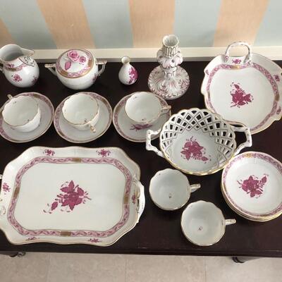 Spectacular 40 Pcs Herend China Collection