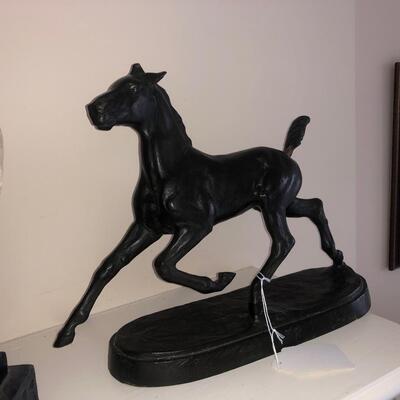Original Albert Hinrich Hussman Bronze Horse Statue