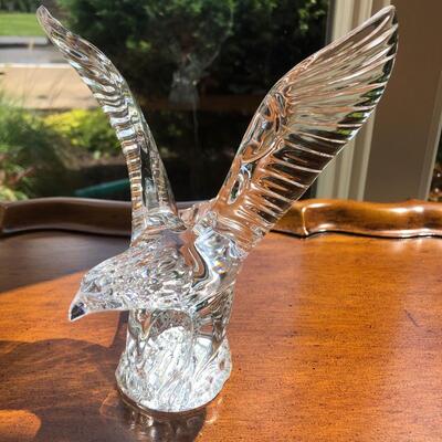 Waterford Crystal Eagle With Stretched Wings