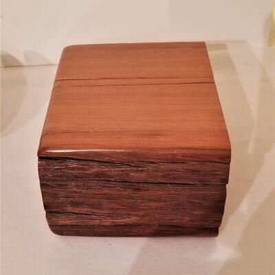 Lot #109  Pair of Hand Made Boxes - one a Puzzle Box