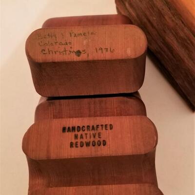 Lot #109  Pair of Hand Made Boxes - one a Puzzle Box
