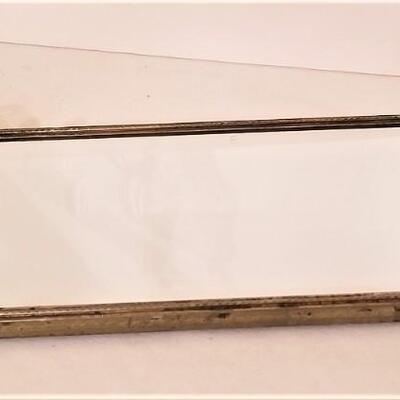 Lot #115  Vintage Mirrored Dresser Tray with Letter Holder
