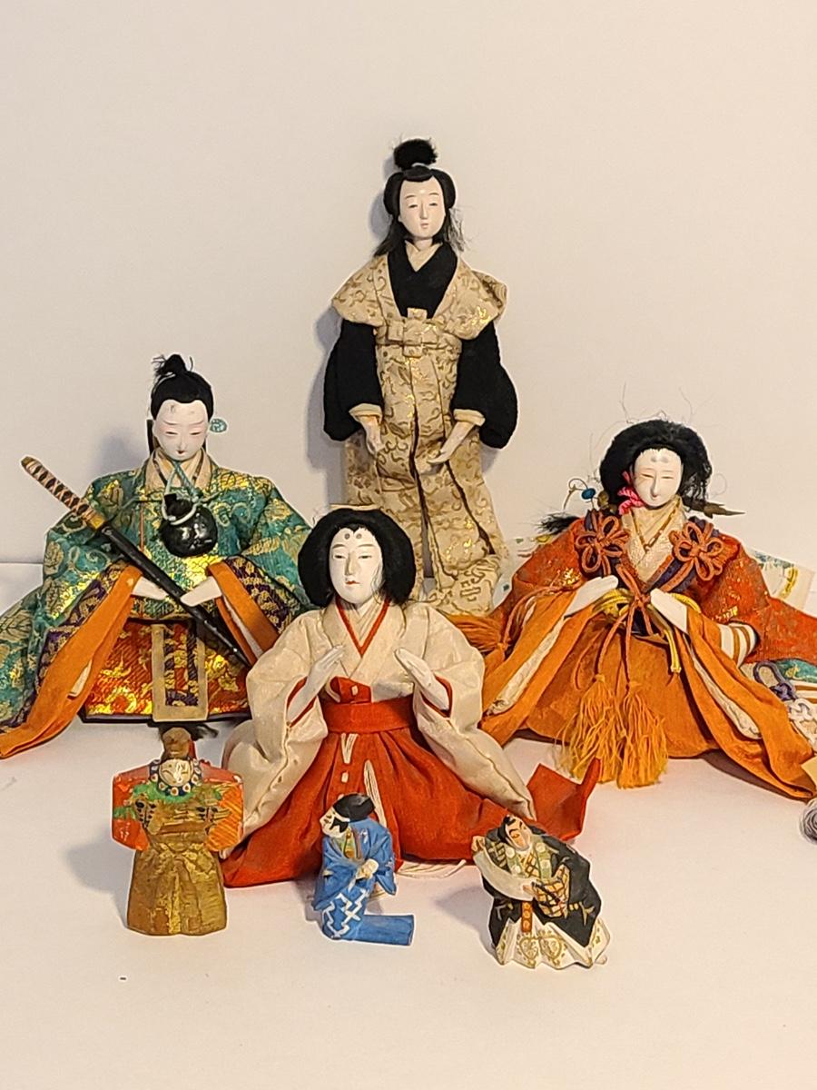 ノリタケ＊陶製 雛人形／親王揃＊Japanese Hina dolls