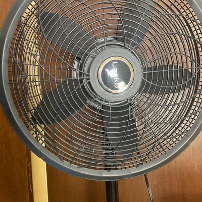Lot 189   Two Electric Fans:  1 Lasko Floor Fan & 1 Small Massey Fan * See Pictures