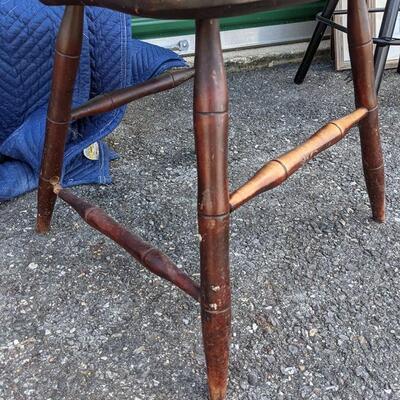 S. Bent & Bros Inc Gardner Mass 1867 Windsor Chair