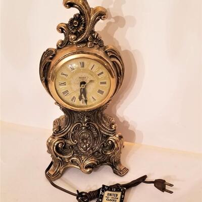 Lot #120  Vintage Electric Table Clock - Good working condition