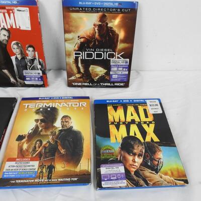 Blu-Ray Action Movies: Logan to Terminator Dark Fate