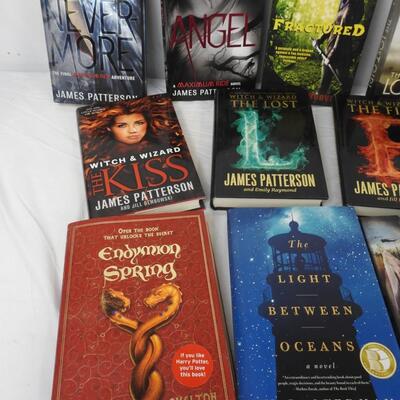12 Fiction Books: Witch & Wizard -to- Endymion Spring